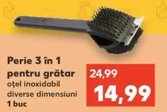 Kaufland Countryside perie 3 în 1 pentru grătar 1 buc Ofertă