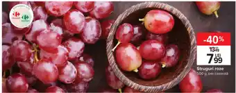 Carrefour Struguri roze 500g Ofertă