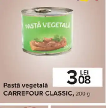 Carrefour Carrefour classic pastă vegetală 200g Ofertă