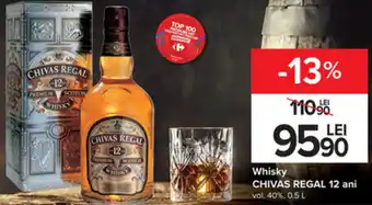 Carrefour Chivas regal whisky 12 ani 0.5l Ofertă