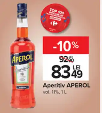 Carrefour Aperol aperitiv 1l Ofertă