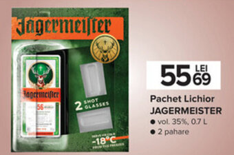 Carrefour Jagermeister pachet lichior 0.7l Ofertă