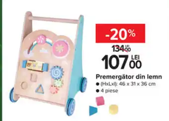 Carrefour Premergător din lemn Ofertă