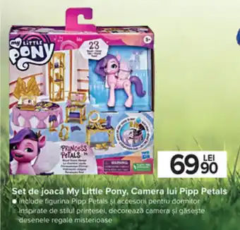 Carrefour My little pony set de joacă camera lui pipp petals Ofertă