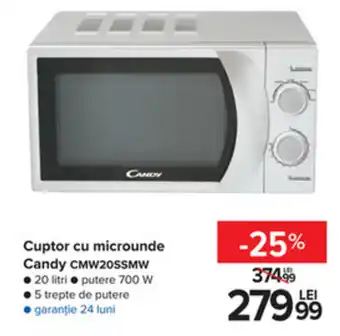 Carrefour Candy cuptor cu microunde cmw20ssmw Ofertă