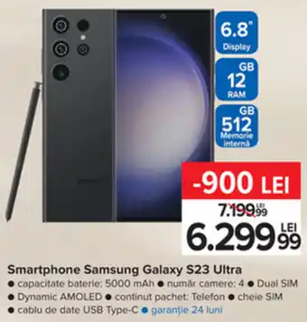 Carrefour Smartphone Samsung galaxy s23 ultra Ofertă