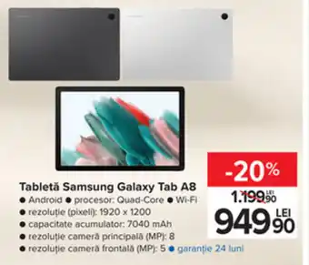 Carrefour Tabletă Samsung galaxy tab a8 Ofertă