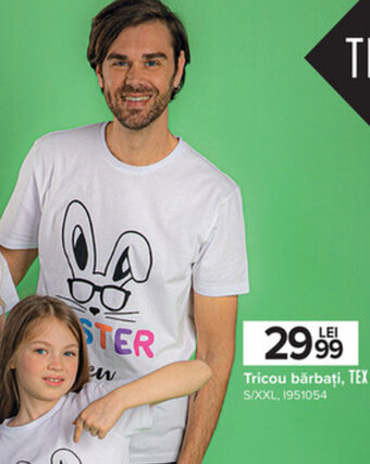 Carrefour Tricou bărbați, Tex Ofertă