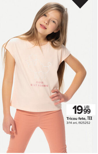 Carrefour Tricou fete, Tex Ofertă
