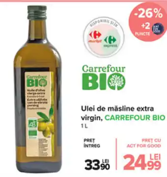 Carrefour Ulei de măsline extra virgin 1 l Ofertă