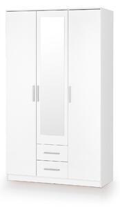 Favi Dulap lima s-3, alb/oglinda, 120x52x205 cm Ofertă