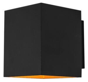 Aplica de perete design negru și auriu - sola