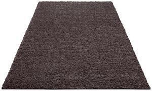 Covor shaggy gri inchis, 60/90 cm