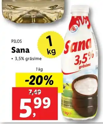 Lidl Pilos sana 1kg Ofertă