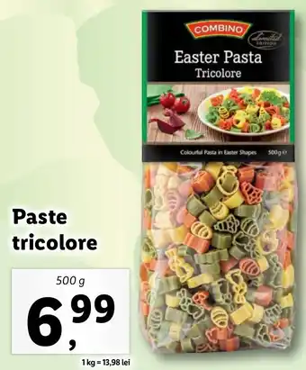 Lidl Combino paste tricolore 500g Ofertă