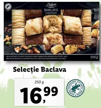 Deluxe selecție baclava 250g