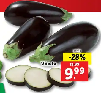 Lidl Lidl piața vinete per kg Ofertă