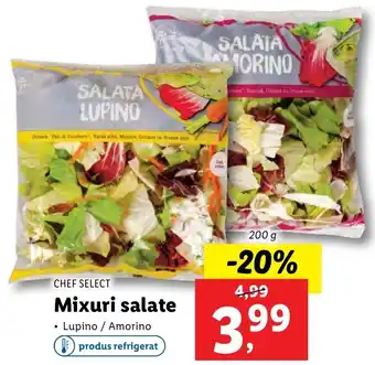 Lidl Chef select mixuri salate 200g Ofertă