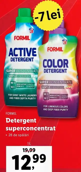 Lidl Formil detergent superconcentrat 1l Ofertă