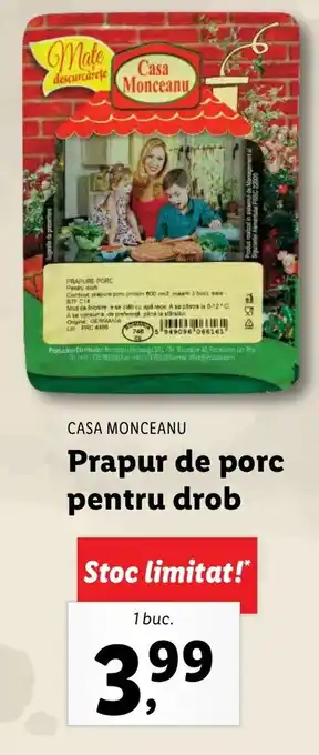 Casa monceanu prapur de porc pentru drob 1 buc