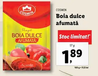 Cosmin boia dulce afumată 17g