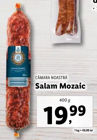 Lidl Cămara noastră salam mozaic 400g Ofertă