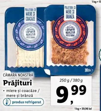 Lidl Cămara noastră prăjituri 250 / 380g Ofertă