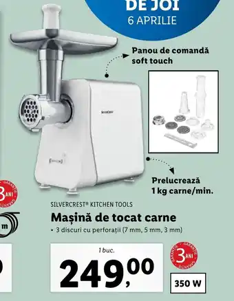 Lidl Silvercrest kitchen tools mașină de tocat carne 1 buc Ofertă