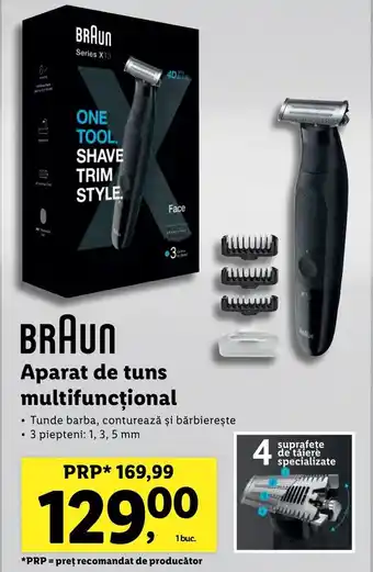 Lidl Braun aparat de tuns multifuncțional 1 buc Ofertă