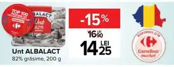 Carrefour Albalact unt 200g Ofertă