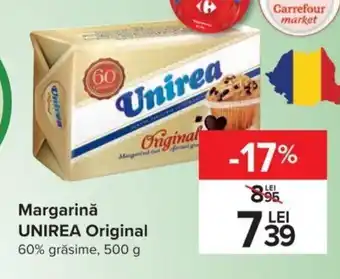 Carrefour Unirea original margarină 500g Ofertă