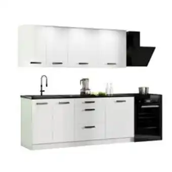 Brico Depôt Kit bucatarie, alb, 200 cm • ester Ofertă