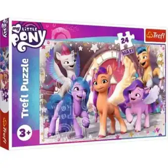 Noriel Puzzle trefl maxi 24 piese, bucuria poneilor, my little pony Ofertă