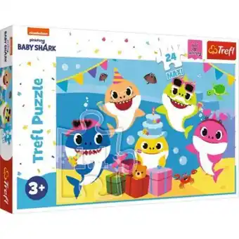 Noriel Puzzle 24 piese, trefl maxi, baby shark cel bucuros Ofertă
