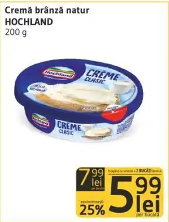 Supeco Hochland Cremă brănză natur 200g Ofertă