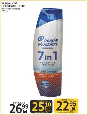 Supeco Head&Shoulders Sampon 7in1 270ml Ofertă