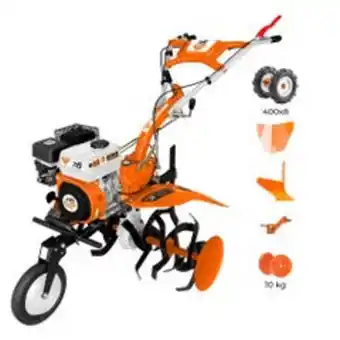 Brico Depôt Motosapa pe benzina, ruris 715, 208 cc, 8,5 cp, latime lucru 56-100 cm, 4 timpi, + accesorii Ofertă