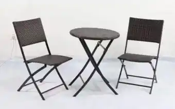 Set masa + scaune maro