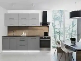 Brico Depôt Kit bucatarie, gri, 200 cm • kim Ofertă
