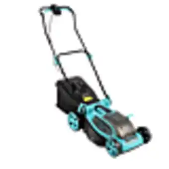 Masina de tuns gazon detoolz dzse229, 38 cm, acumulator 4 ah