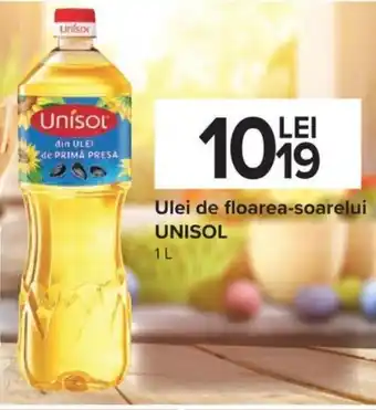Carrefour Unisol ulei de floarea-soarelui 1l Ofertă