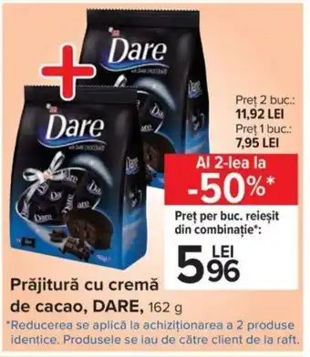 Carrefour Eti dare prăjitură cu cremă de cacao 162g Ofertă
