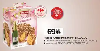 Carrefour Balocco pachet dolce primavera Ofertă
