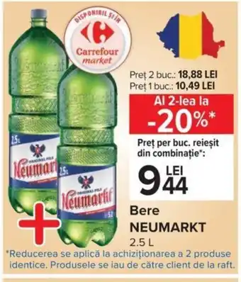 Carrefour Neumarkt bere 2.5l Ofertă