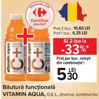 Vitamin aqua băutură funcțională 0.6l