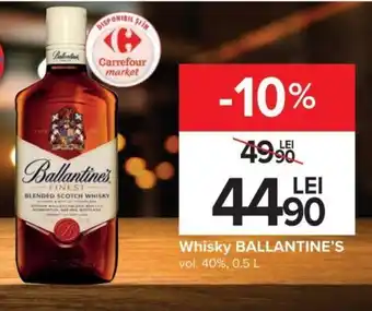 Carrefour Ballantine's whisky 0.5l Ofertă