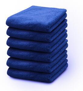 Favi Set 6 prosoape fata lux 600gr/mp - albastru Ofertă