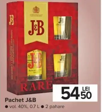 Carrefour J&B pachet 0.7l Ofertă