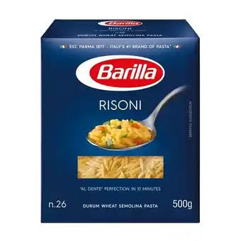 Auchan Paste risoni no.26 barilla, 500g Ofertă