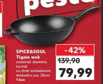Kaufland Spice & soul tigaie wok 1 buc Ofertă